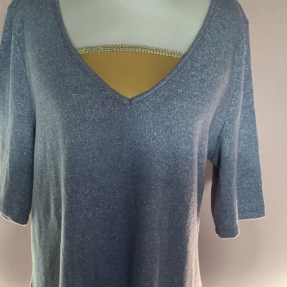 Torrid Holiday Silver top